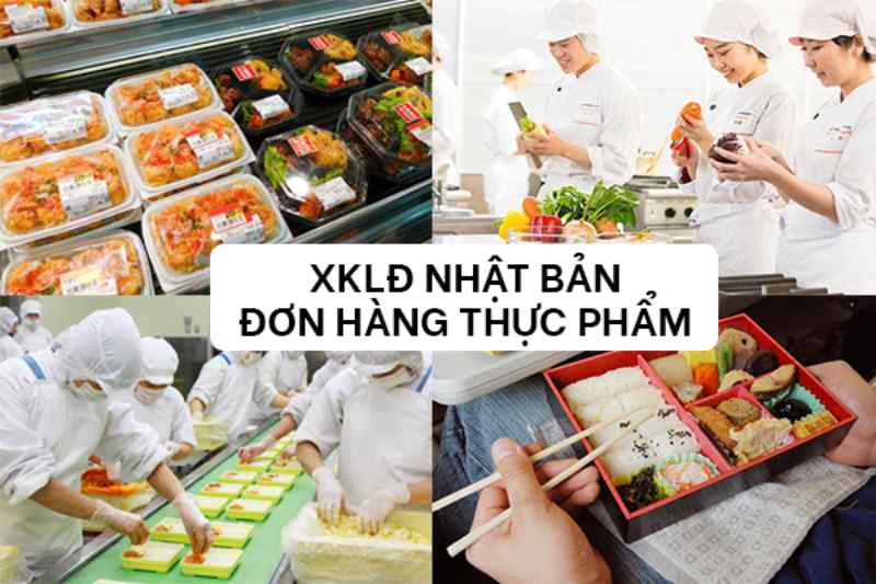 Sản xuất đồ ăn nhanh thông qua đơn hàng thực phẩm